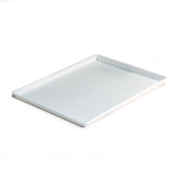 White Polyethylene Buffet Tray