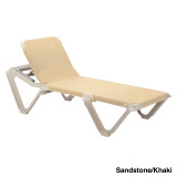 Grosfillex® Nautical Sling Chaise