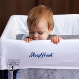 Sleep Fresh Crib Cover and Ribbons