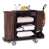 Deluxe Metal Housekeeping Carts