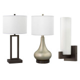 Truly Yours Collection - Metallic Bronze Lamps