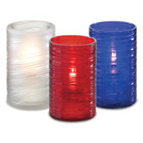 Swirl Textured Candle Lamps