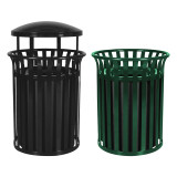 Streetscape Outdoor Trash Receptacles