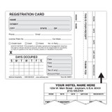 4" x 6" Custom Imprinted Registration Cards w/ Receipt - 500/pk