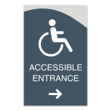 Horizon ADA Accessible Directional Sign - 6" x 9.5"