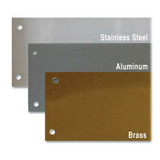 Brass Kick Plate - 8"x34"