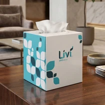 Facial Tissue Rectangular Bulk Hotel Facial Tissues | Soft & Durable 2-Ply Options