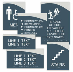 Horizon ADA Braille Signs