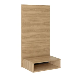 Wall Panel with Floating Cubby