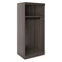 Open Wardrobe - 32"W x 72"H - Rodeo Oak