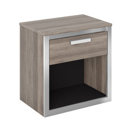 Salt Oak / Aluminum Trim