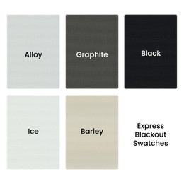 Express Blackout Swatches