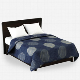Martex Rx Coverlet - Circles Sapphire