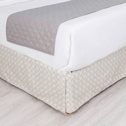 Silver Grey Scarf with Liam Pearl Skirt