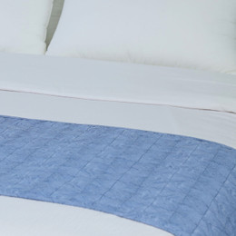 Martex Rx Bed Scarf - Theo Blue