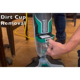 Dirt Cup Removal