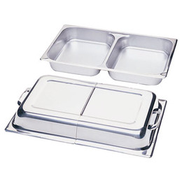 #DFP (Divided Food Pan) & #HDC (Hinged Dome Cover)