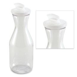 Plastic Beverage Carafe With Lid