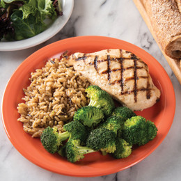 Melamine Round Plate - Narrow Rim