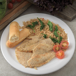 Melamine Round Plate - Narrow Rim