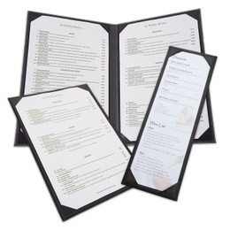 Leatherette Menu Covers