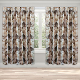 Double Panel - Brown