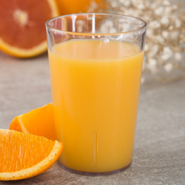 8 oz. Clear Plastic Tumbler