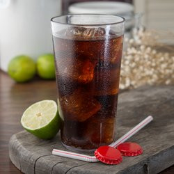 16 oz. Clear Plastic Tumbler