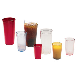 Textured Plastic Tumblers