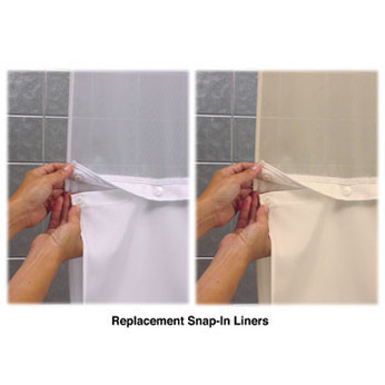 70" x 57" Replacement Snap Away Liner - Fits 77"L Curtain