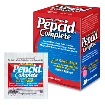 Pepcid Complete Grab N Go Box - 30 Packets/Box