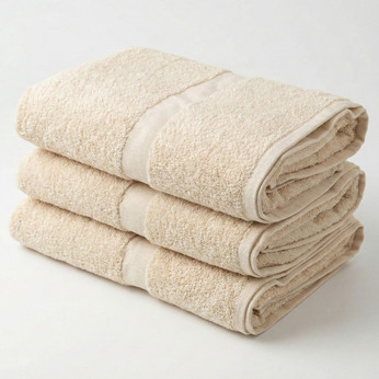 Williams Bay Beige Bath Towels - 24" x 50" 10.5 lbs/dz.