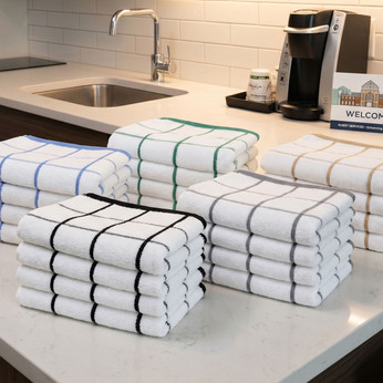 100% Cotton 15" x 25" Kitchen Towel - 144/cs.