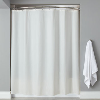 6 Gauge PEVA Shower Curtain - 6' x 6' - 12/ctn.