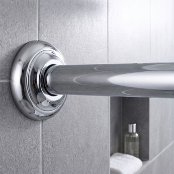 LodgMate 5' Straight Shower Rod