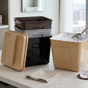 LodgMate 3-Qt. Square Plastic Ice Buckets