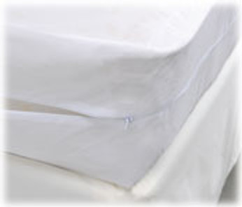 Polypropylene Zippered Mattress Cover - Queen 60"x80"x9"