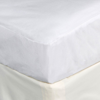 Fitted Waterproof Polypropylene Mattress Cover - Full XL 54"x80"x9"