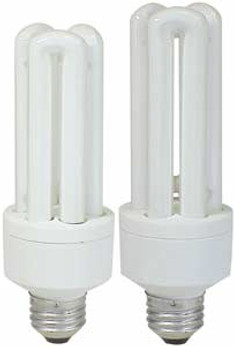 High Lumen 3-tube Fluorescent Ecobulbs