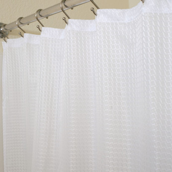 Jacquard Shower Curtain - 71" x 71" - 12/ctn.