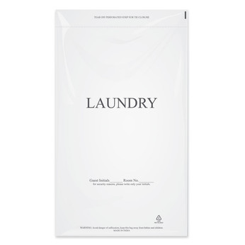 Plastic Laundry Bags 14" x 24" - 1000/cs