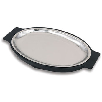 Stainless Steel Sizzle Platter