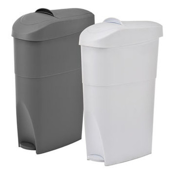 19 Qt. Step-on Napkin Receptacle - White