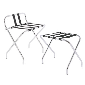 LodgMate Chrome Luggage Racks