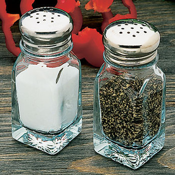 Square Salt & Pepper Shakers