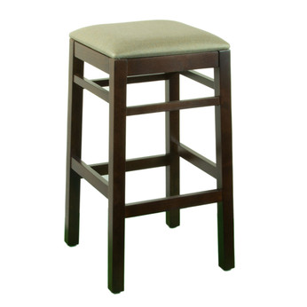 Wood Backless Square Barstools