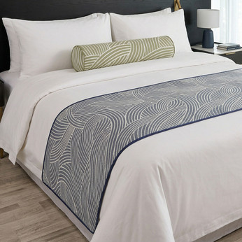 Valley Designer Bed Scarves & Bolster Pillows