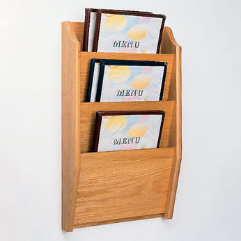 Wood Menu/File Holders