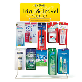 Lil' Drug Store Trial & Travel Center 54-Piece Counter Display