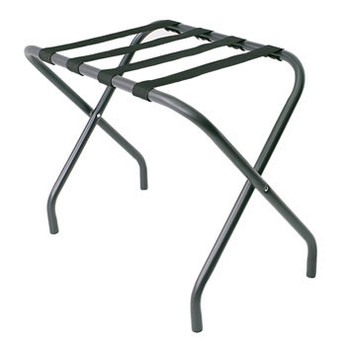 LodgMate Matte Black Luggage Rack